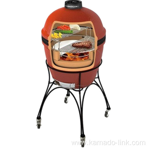 21 Inch BBQ Grill Barrel Kamado BBQ Smoker